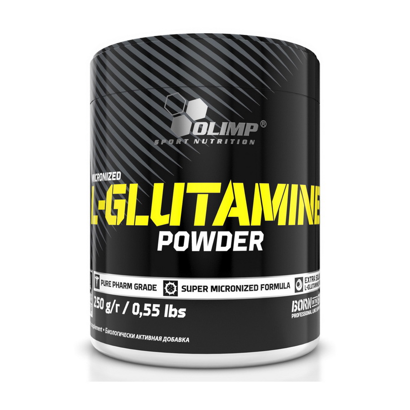 L-Glutamine (250 g, unflavored) - OLIMP