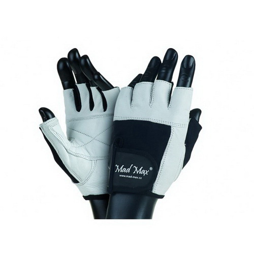 Fitness Workout Gloves MFG-444 White-Black