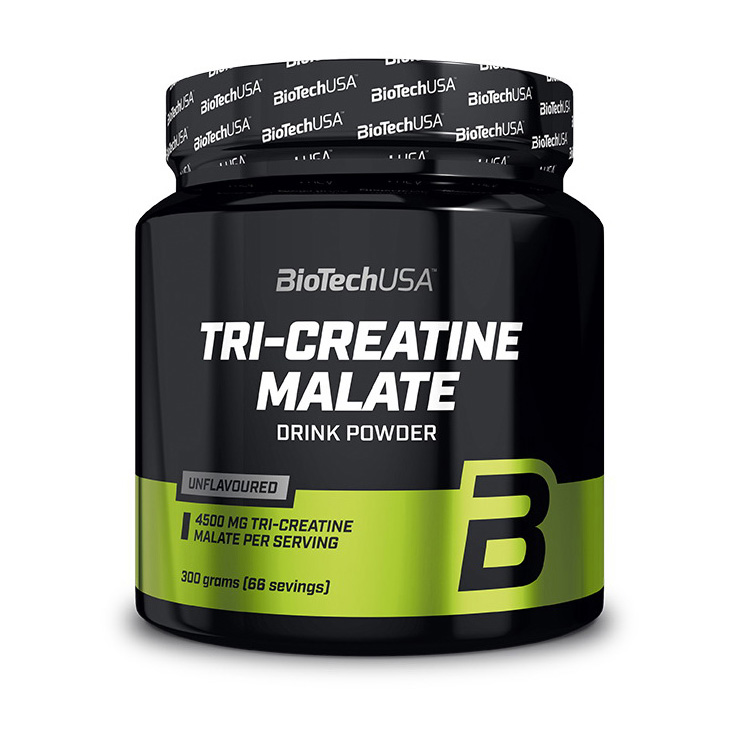 Tri-Creatine Malate (300 g, unflavored) - BioTech