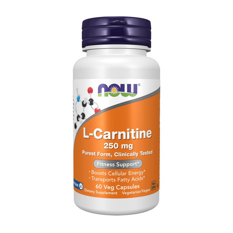 L-Carnitine 250 mg purest form (60 caps)