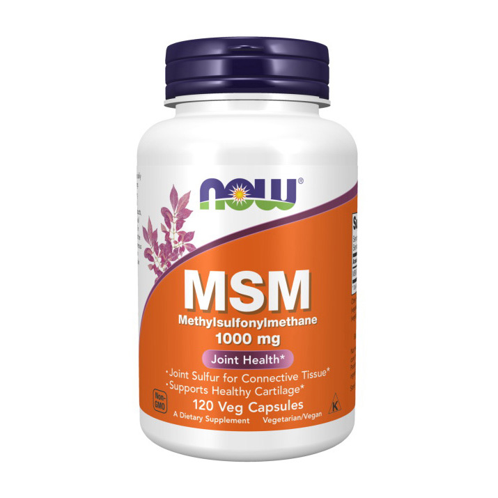MSM 1000 mg (120 caps) - NOW