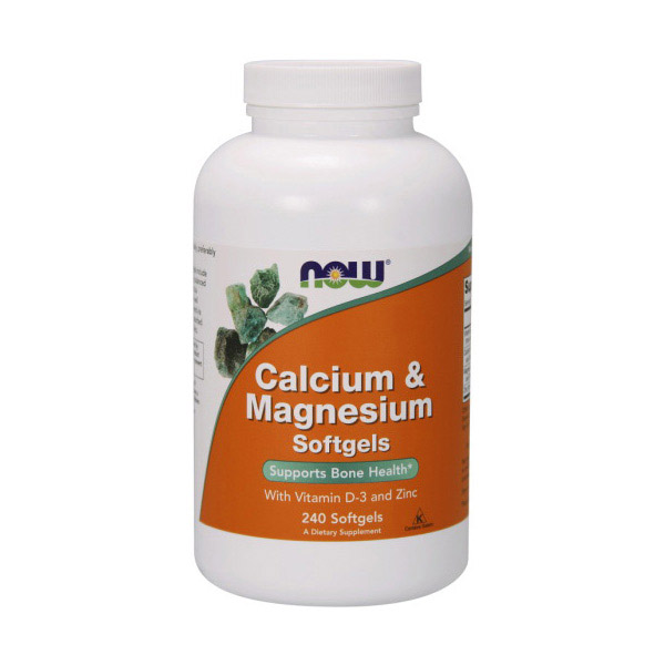 Calcium & Magnesium Softgels (вакуум у банці) (240 softgels)