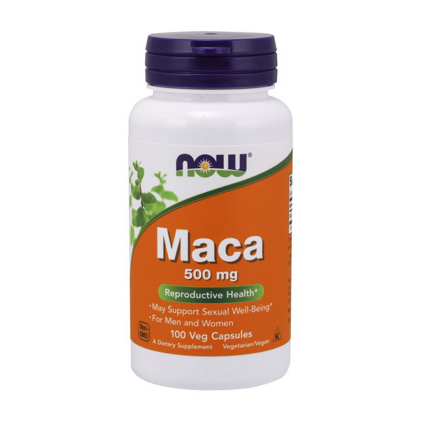 Maca 500 mg (100 veg caps) - NOW