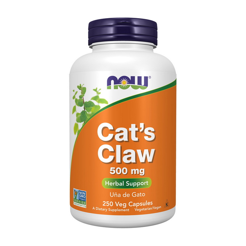 Cat`s Claw 500 mg (термін до 28.09.2026) (250 veg caps)