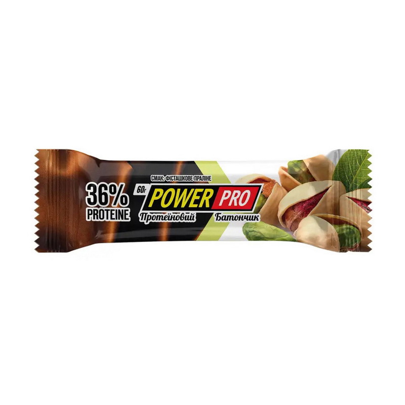 Power Pro 36% (60 g, фiсташкове пралiне)