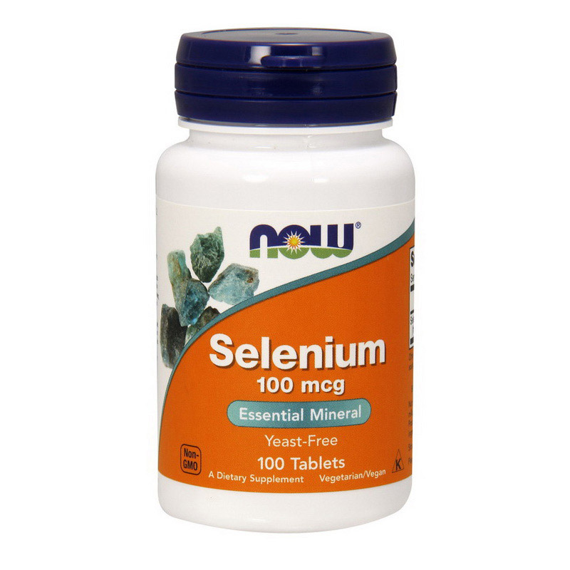 Selenium 100 mcg (100 tab) - NOW