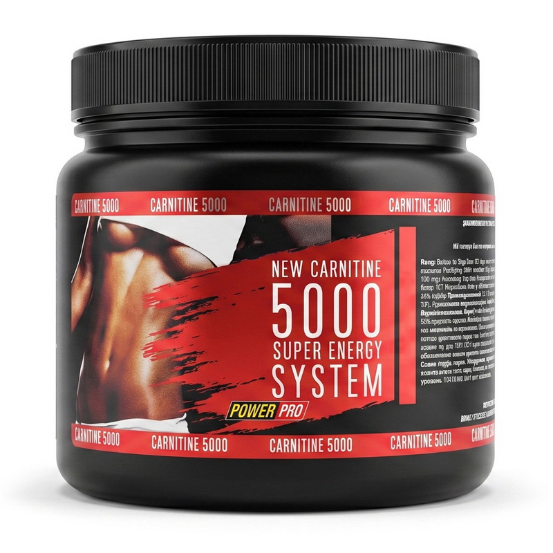 Carnitine 5000 Super Energy (500 g, кавун) - Power Pro