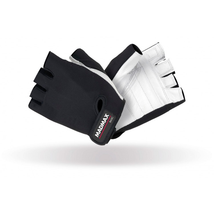 Basic Workout Gloves White/Black MFG-250