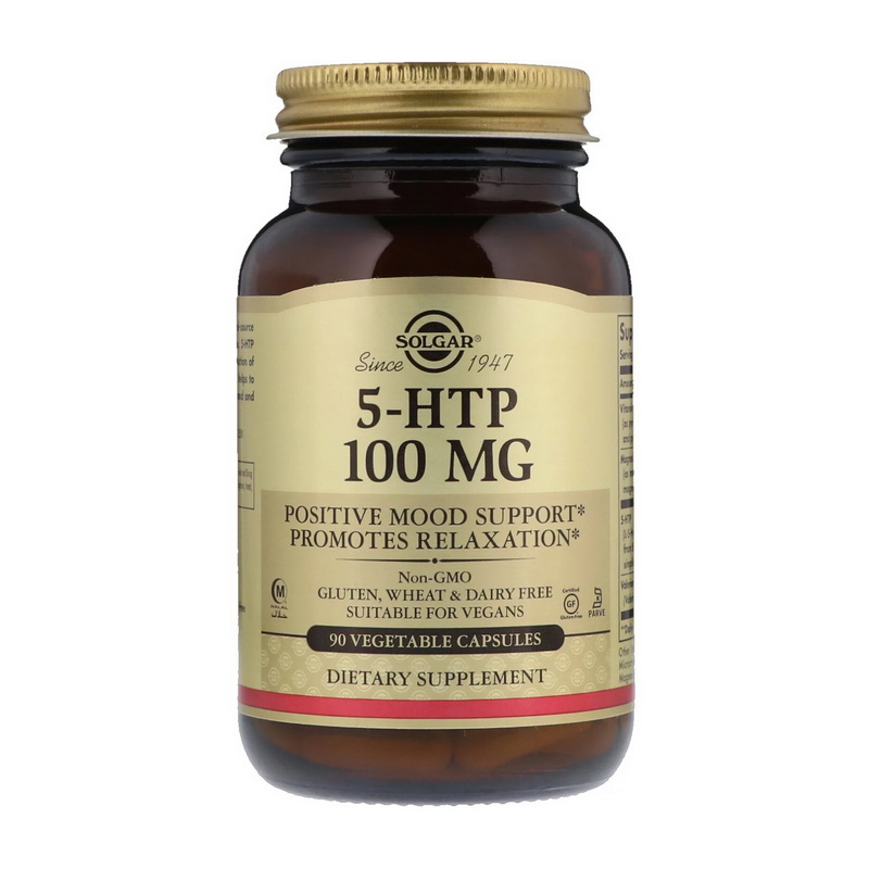 5-HTP 100 mg (90 veg caps) - Solgar