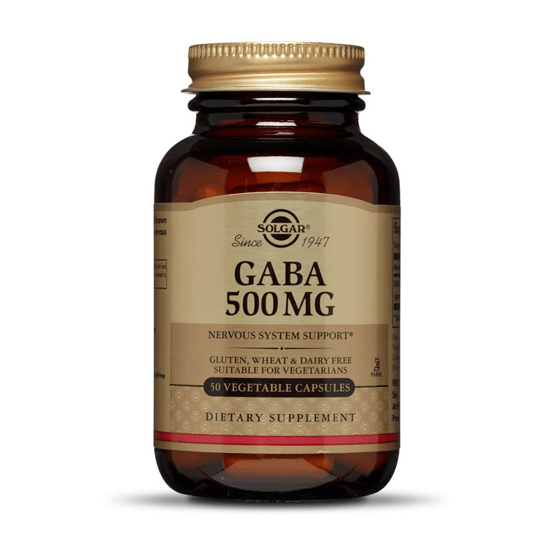 GABA 500 mg (термін до 28.06.2026) (50 veg caps)