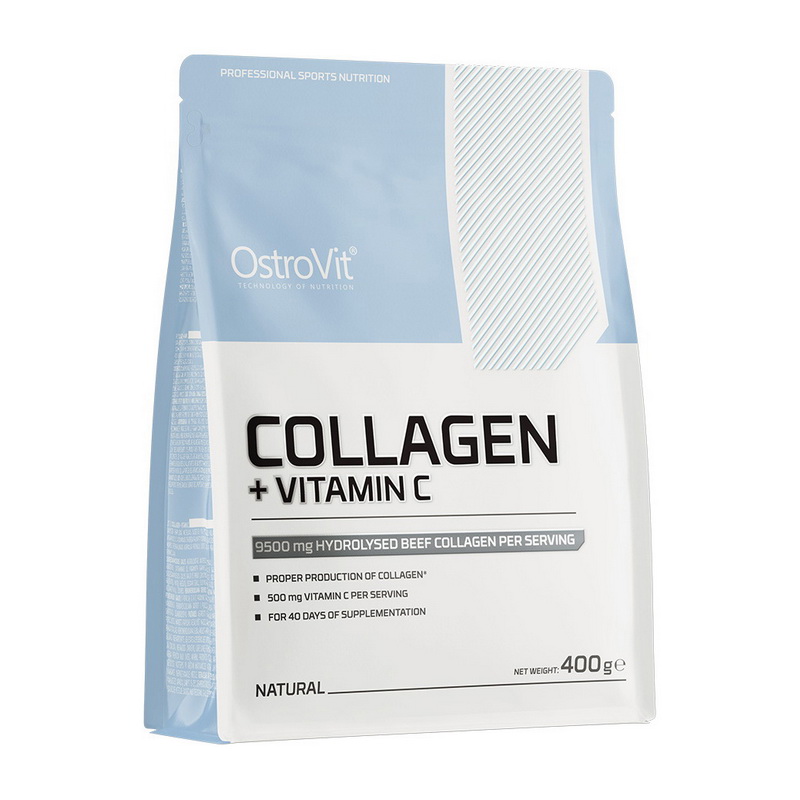 Collagen + Vitamin C (порушено цілісність упаковки) (400 g, pure)