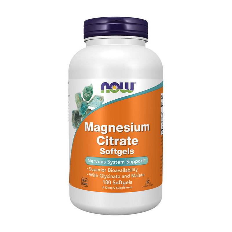 Magnesium Citrate (180 softgels)