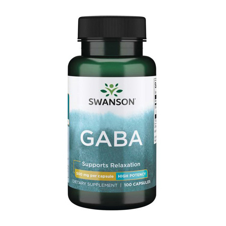 GABA 500 mg (100 caps) - Swanson
