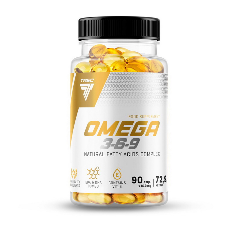 Omega 3-6-9 (90 caps) - TREC nutrition