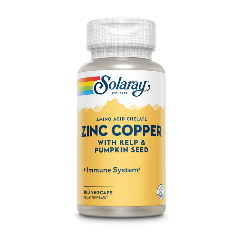 Zinc Copper (100 veg caps)