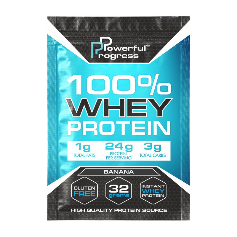 100% Whey Protein (порушено цілісність упаковки) (32 g, blueberry cheesecake)