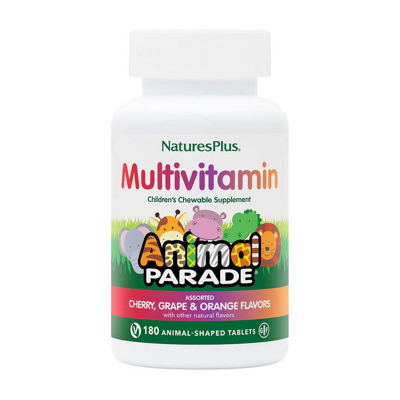 Animal Parade Multivitamin (180 animal-shaped tabs)