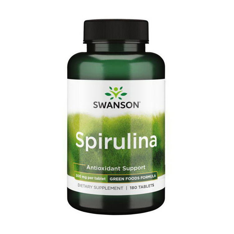 Spirulina 500 mg (180 tab) - Swanson