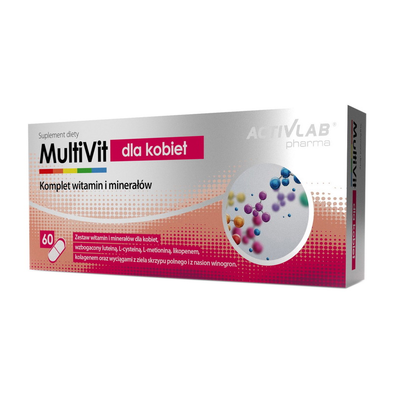 MultiVit dla Kobiet (м\'ята коробка) (60 tab)