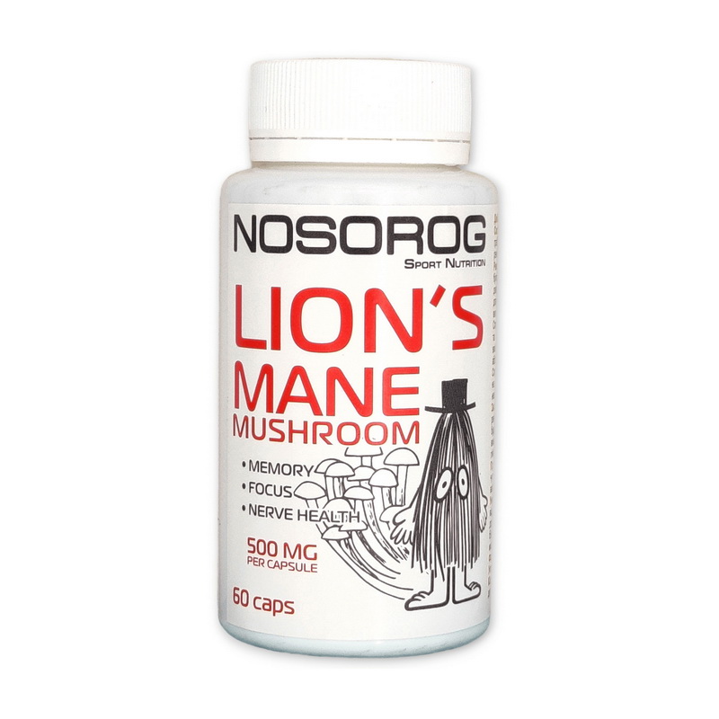 Lion\'s Mane Mushroom 500 mg (60 caps) - NOSOROG