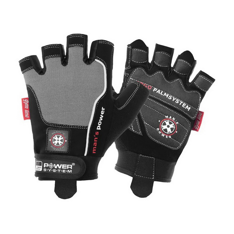 Mans Power Gloves Grey 2580GR