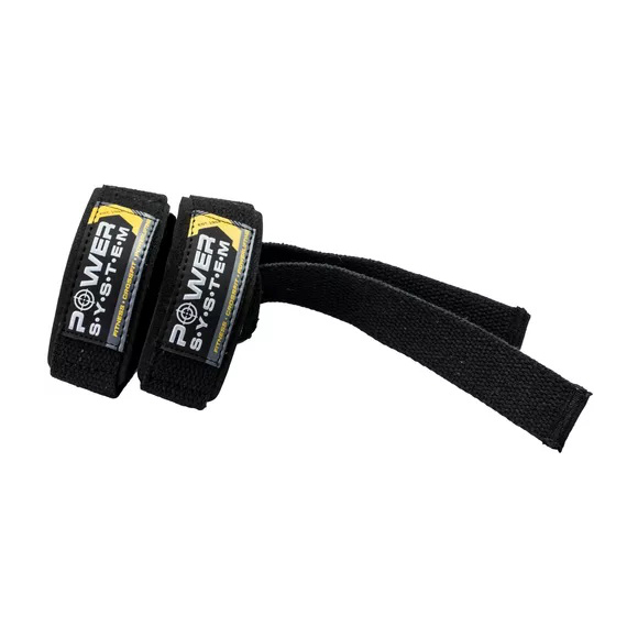 Lifting Straps Black-Yellow