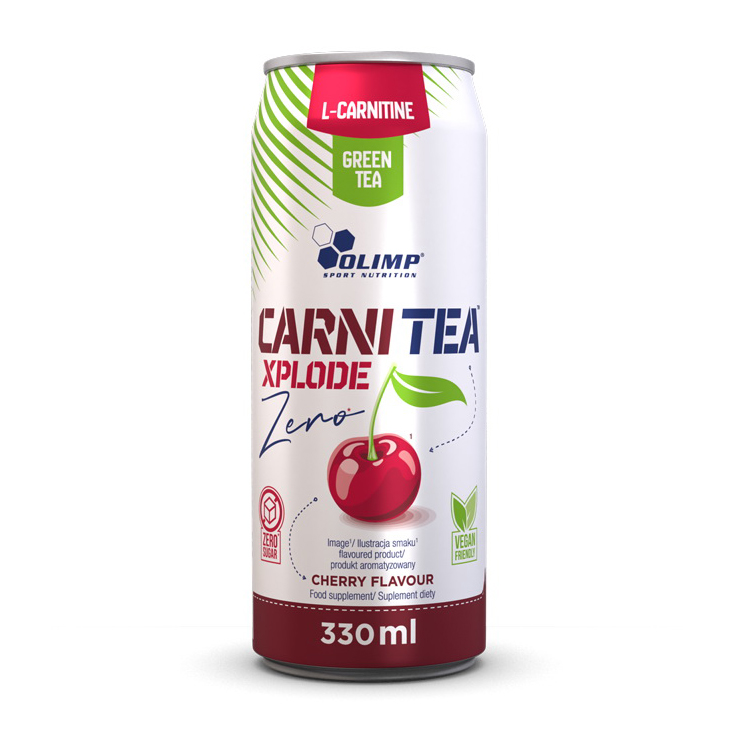 Carni Tea Xplode Zero (330 ml, cherry)