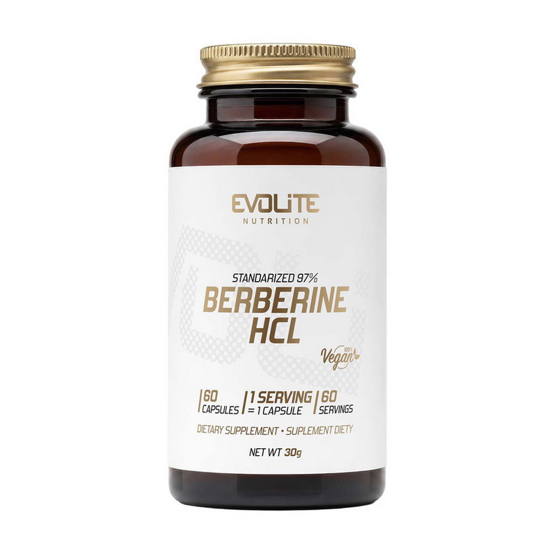 Berberine HCL 400 mg (60 veg caps)