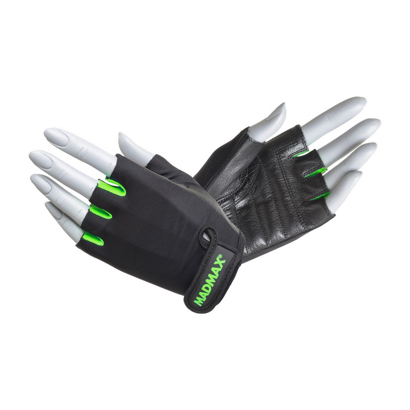 Rainbow Workout Gloves Black/Neon Green MFG-251