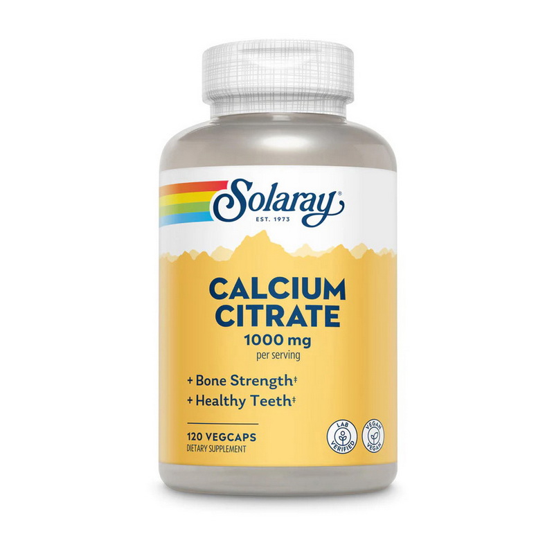 Calcium Citrate 1000 mg (120 veg caps)