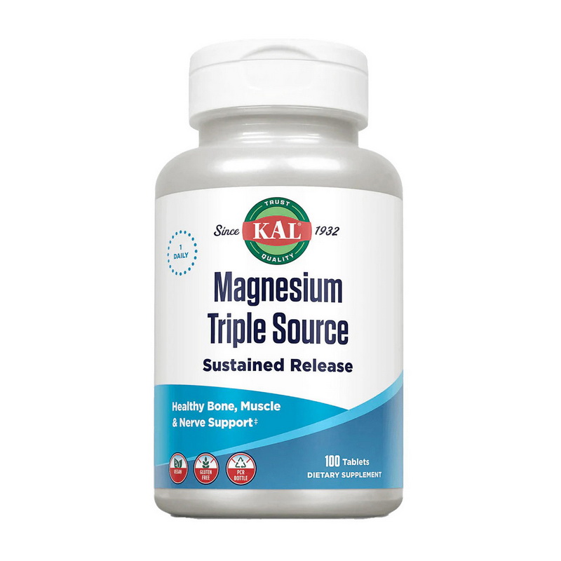 Magnesium Triple Source (100 tab)
