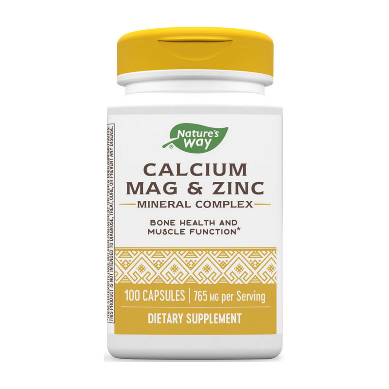 Calcium Mag & Zinc (100 caps)