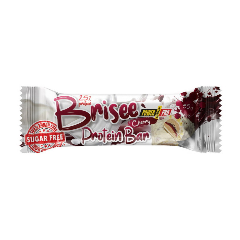 Brisee Protein Bar 25% sugar free (55 g, cherry)