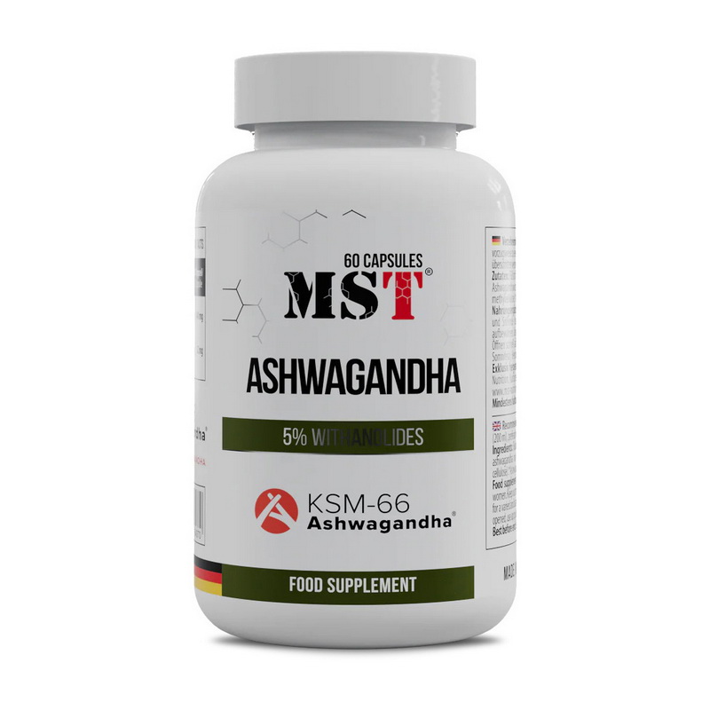 Ashwagandha (60 caps) - MST