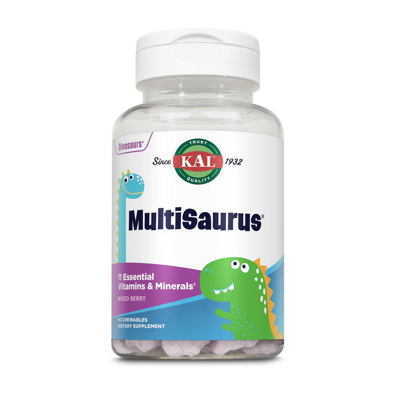 MultiSaurus (60 chewables, mixed berry)