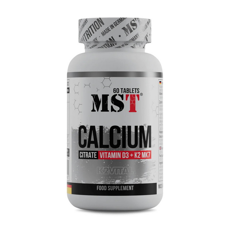 Calcium Citrate Vitamin D3 + K2MK7 (60 tab)