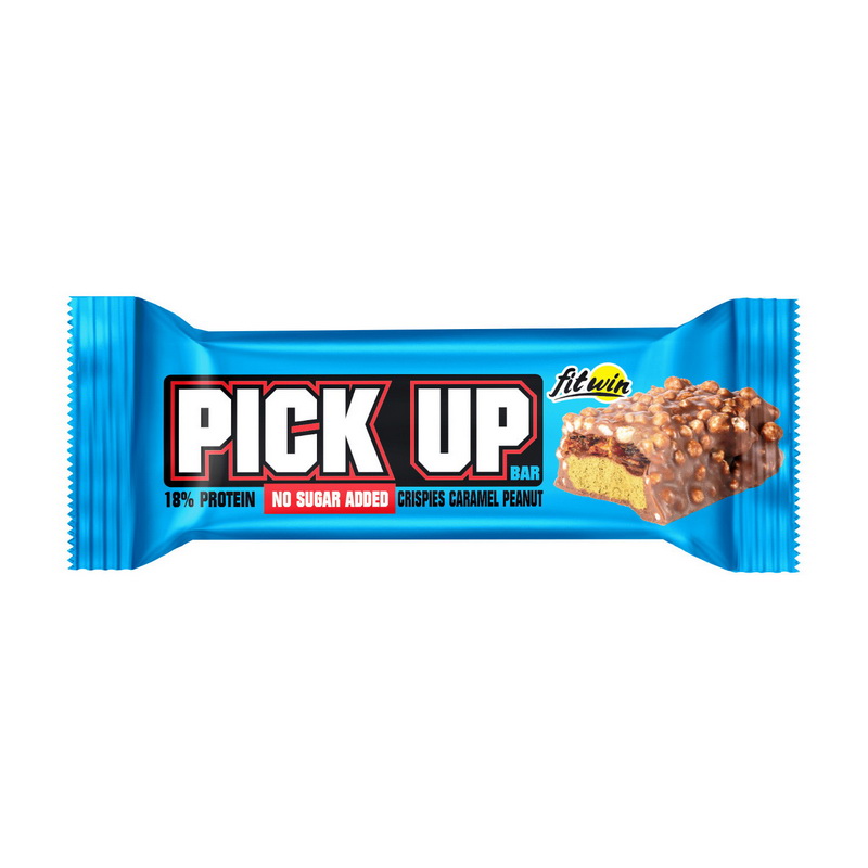 Pick Up Bar No Sugar Added (45 g, crispies caramel peanut)