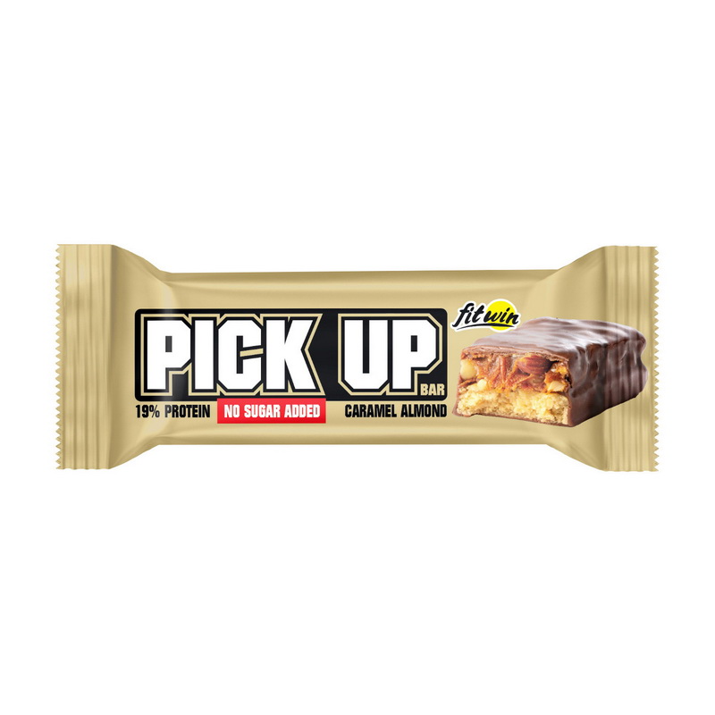 Pick Up Bar No Sugar Added (45 g, caramel almond)
