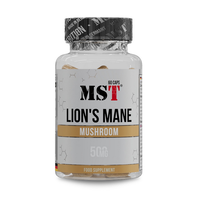 Lion\'s Mane Mushroom 500 mg (60 caps) - MST