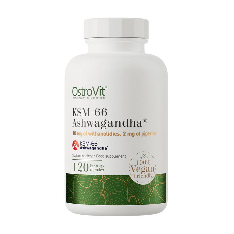 Ashwagandha KSM-66 (120 caps)