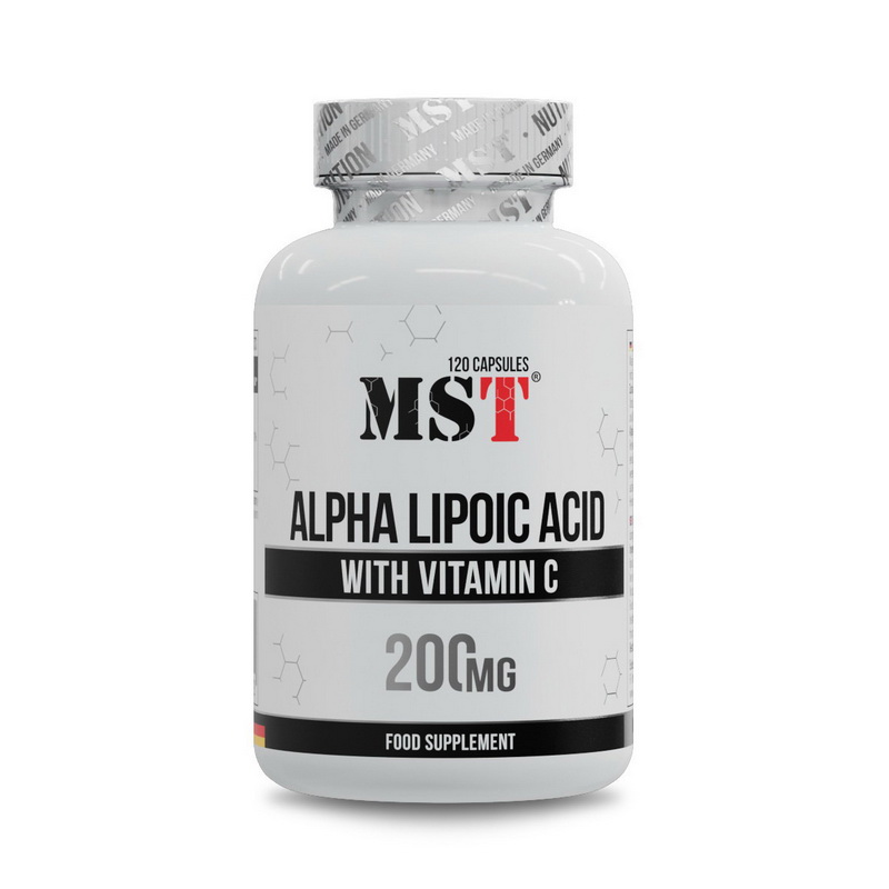 Alpha Lipoic Acid with Vitamin C 200 mg (120 caps)