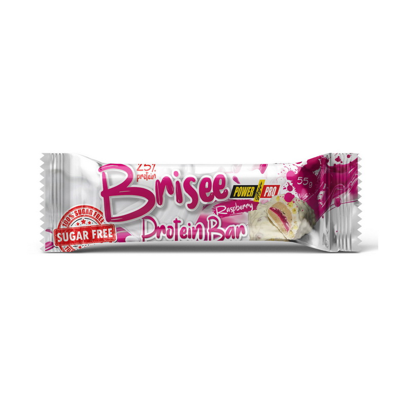 Brisee Protein Bar 25% sugar free (55 g, raspberry)