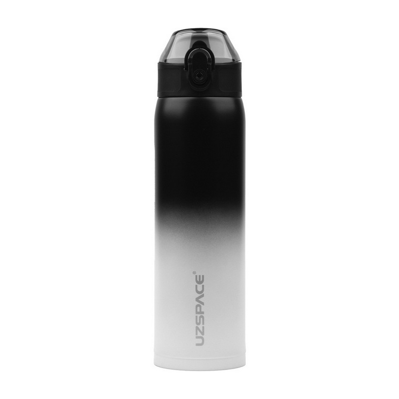 Uzspace X4 Gradient Waterboottle 4201 (500 ml, black/white)