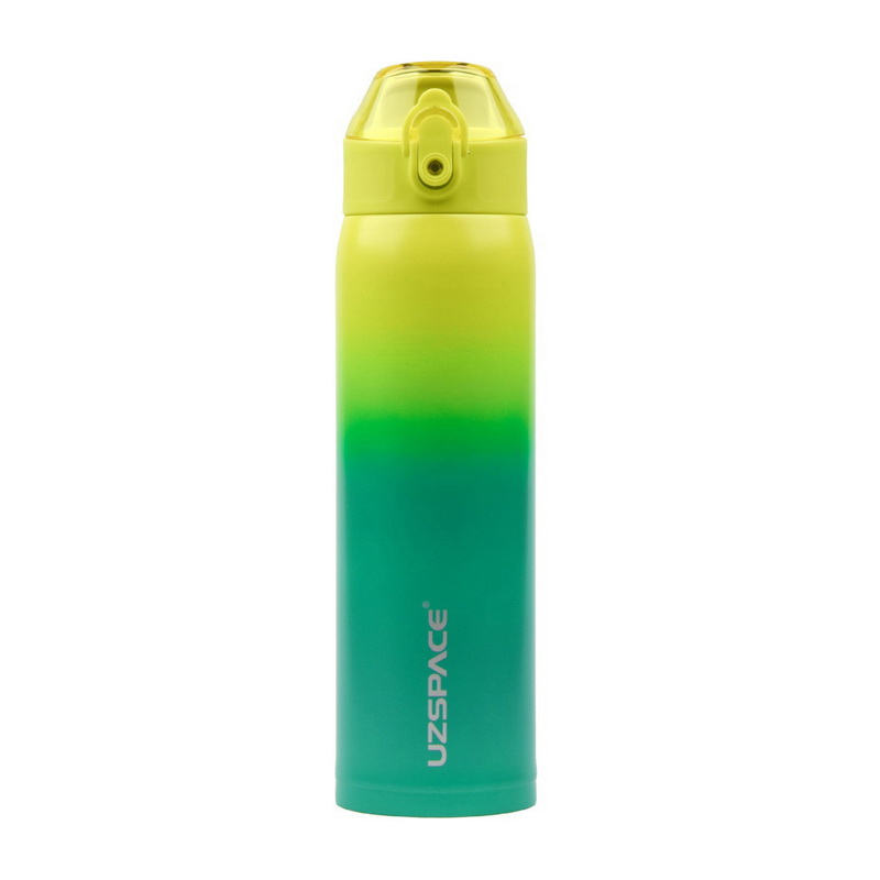 Uzspace X4 Gradient Waterboottle 4201 (500 ml, yellow/green)