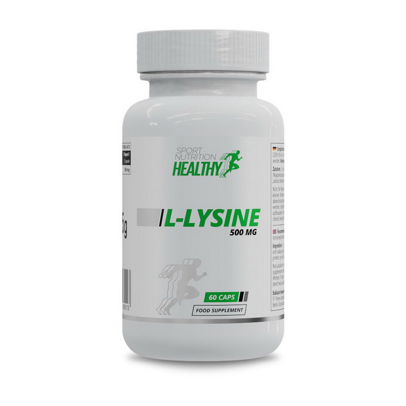 L-Lysine 500 mg (60 caps)
