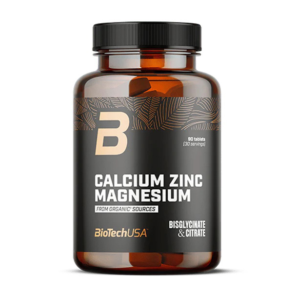 Calcium Zinc Magnesium Organic (90 tabs)
