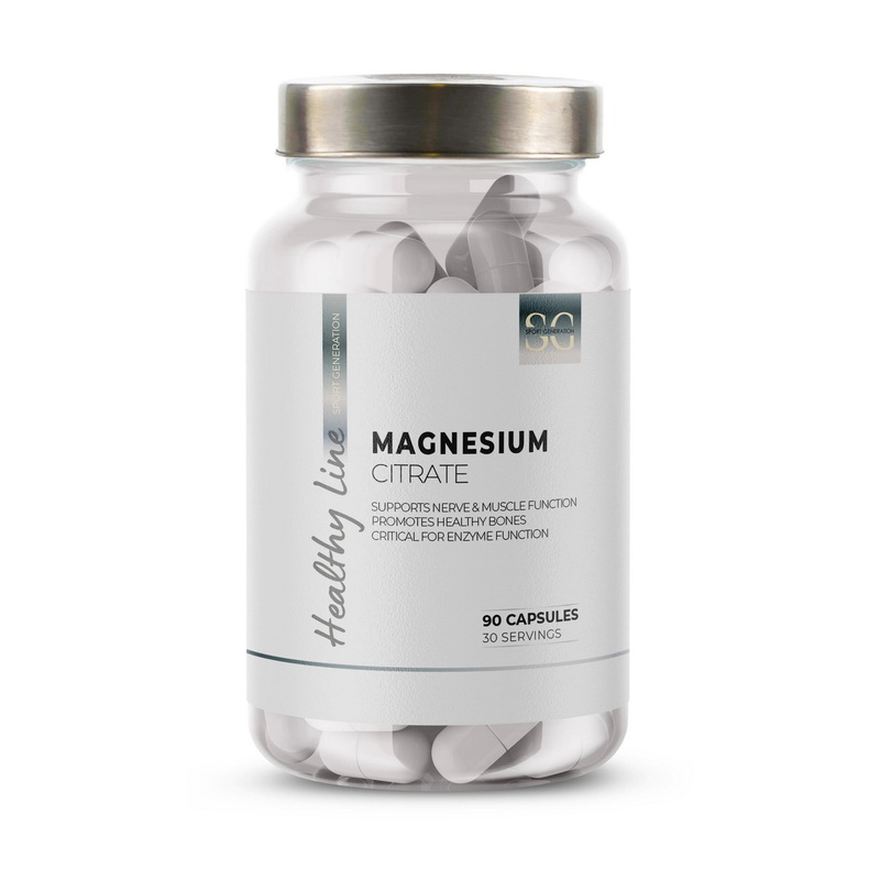 Magnesium Citrate (90 caps) - Sport Generation