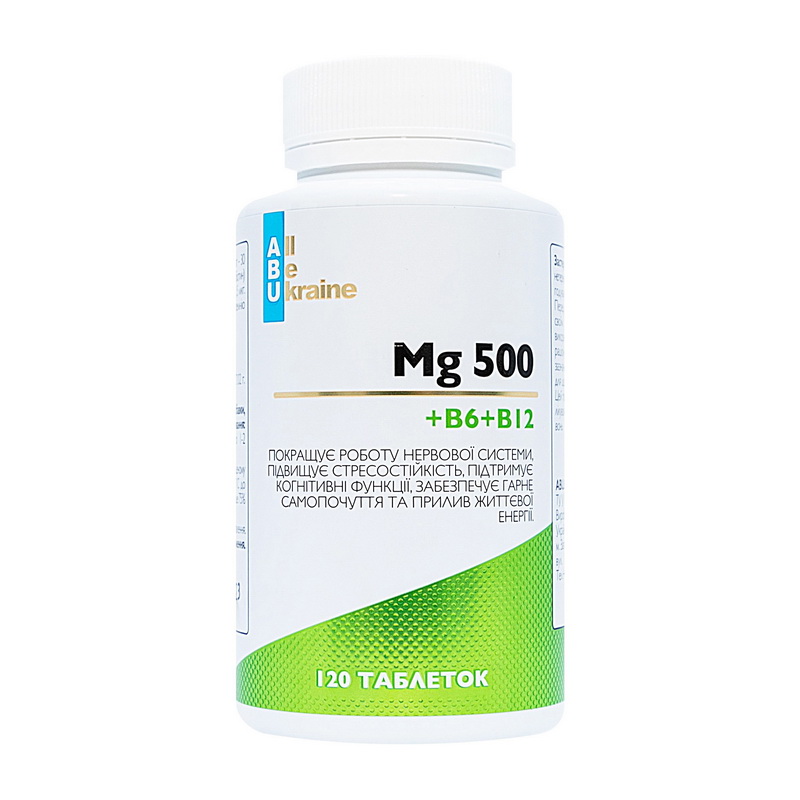 Mg 500 + B6 + B12 (120 tab)