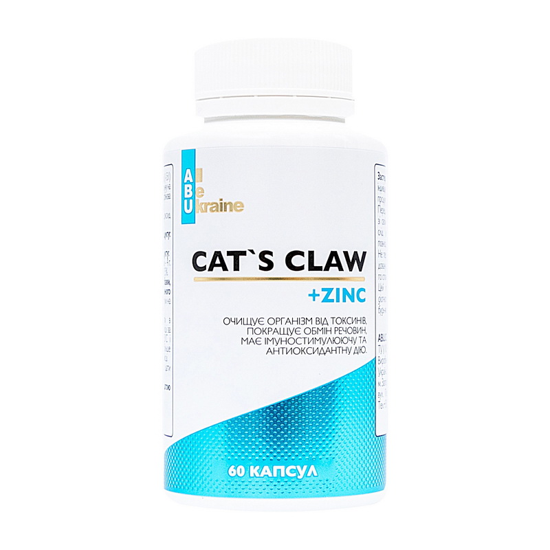 Cat`s Claw + Zinc (60 caps)