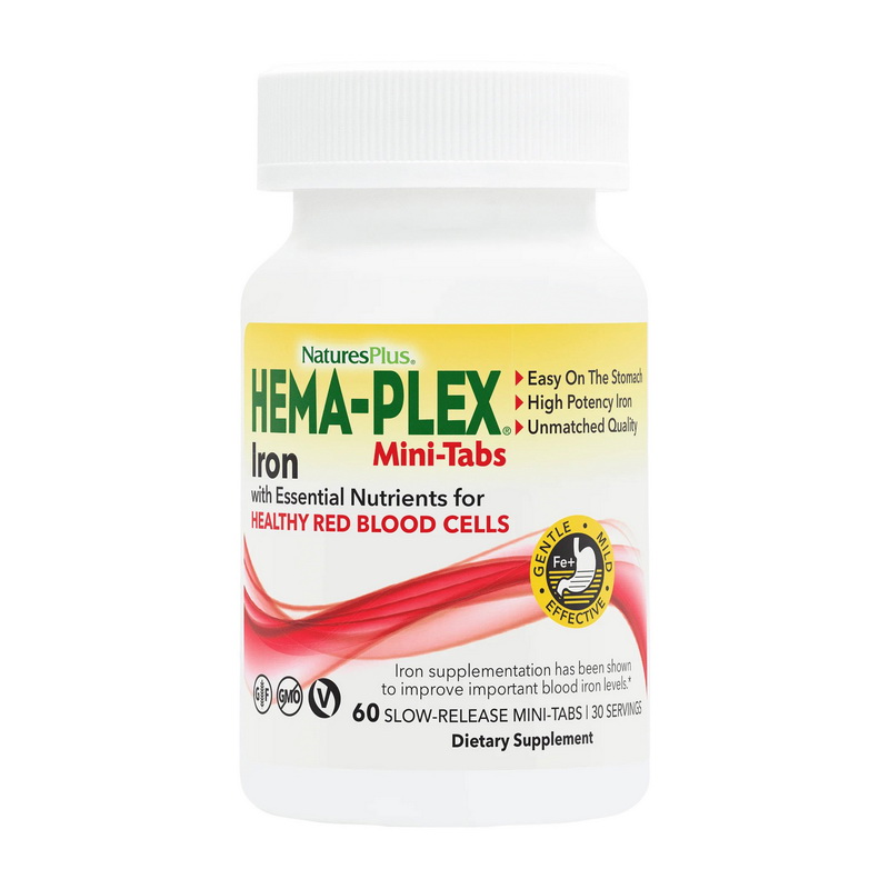 Hema-Plex Iron (60 slow-release mini-tabs)